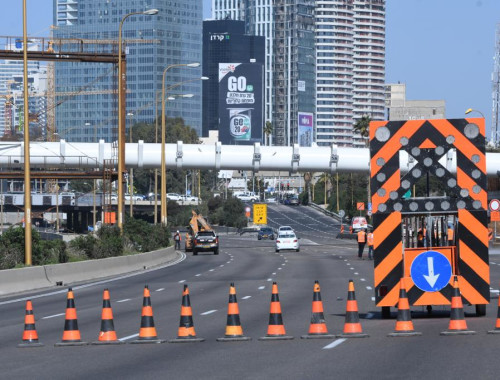 צפו בתמונות החלו עבודות ההקמה של גשר יהודית בת א מעריב