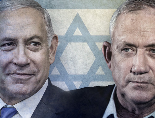 סקר חדשות 13 גנץ מתחזק 56 מאמינים שנתניהו לא צריך לכהן מעריב