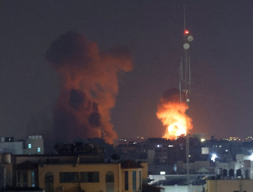 The IDF attacked a rocket production site in the Gaza Strip, red alarms sounded in Otave and Sderot