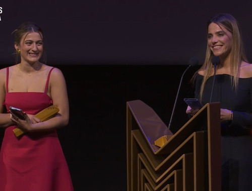 Double win for Keshet 12: Rotem Sela and Gal Malka won the coveted prize in France