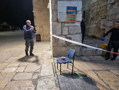 Eliminated Terrorist in Jerusalem After Stealing Weapon from Police Officer and Shooting
