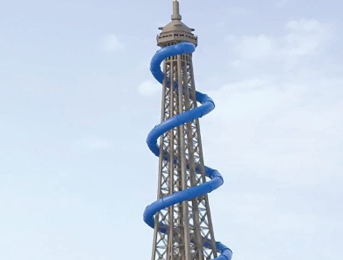 McDonald’s boots and a slide in the Eiffel Tower: this is how the world celebrated April 1st
