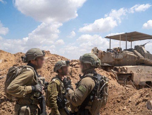 פעילות חטיבת ירושלים באזור שג'עאיה(צילום: דובר צהל)