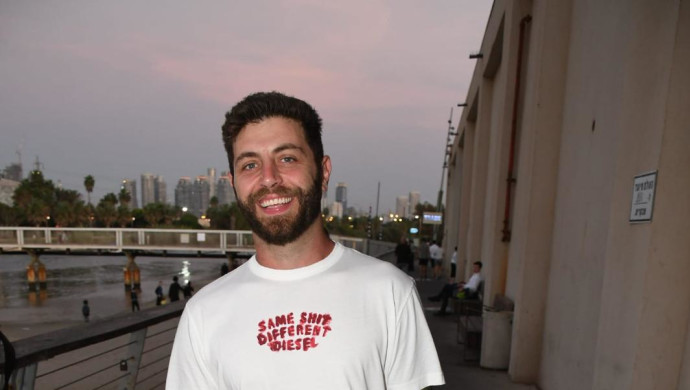 בן אביבי בחתונה של קטיה וליאור (צילום: אביב חופי)