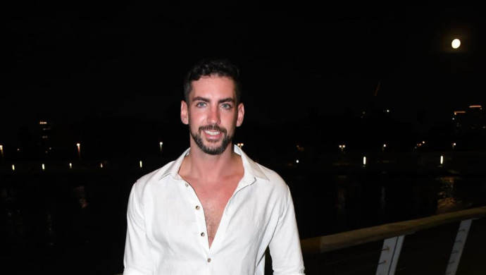 מתן וייס בחתונה של קטיה וליאור (צילום: אביב חופי)