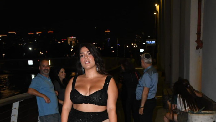 מעיין דורי בחתונה של קטיה וליאור (צילום: אביב חופי)