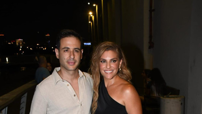 עידית אליהו ורפאל עמר בחתונה של קטיה וליאור (צילום: אביב חופי)