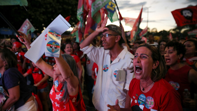 הבחירות בברזיל (צילום: REUTERS/Diego Vara)