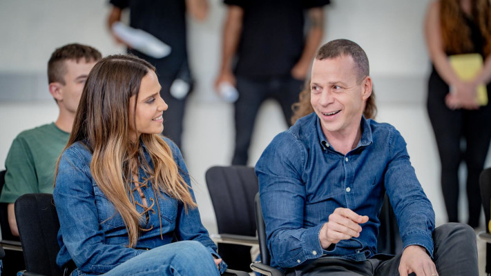 עמית סגל ורותם סלע (צילום: רגב&nbsp;זרקה)