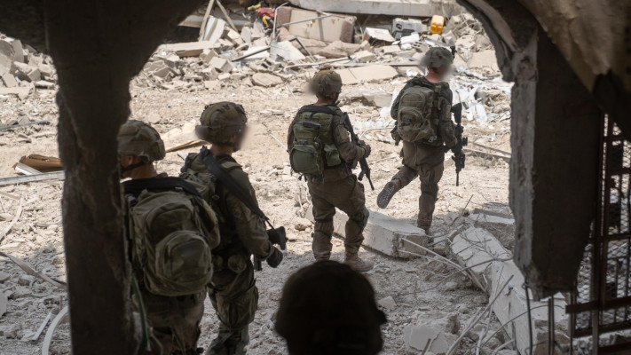 פעילות כוחות צוות הקרב של חטיבת כפיר בדרום חאן יונס