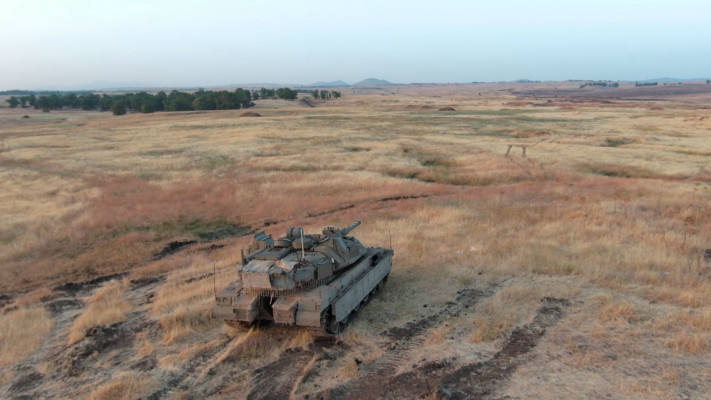 טנק מרכבה (צילום: אגף דוברות וקשרי ציבור במשרד הביטחון)