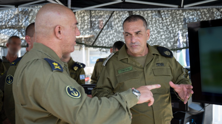 הרמטכ''ל אייל זמיר, הבהיר לנתניהו: \'\'יצרנו את התנאים לשחרור החטופים\'\' (צילום: דובר צה''ל)