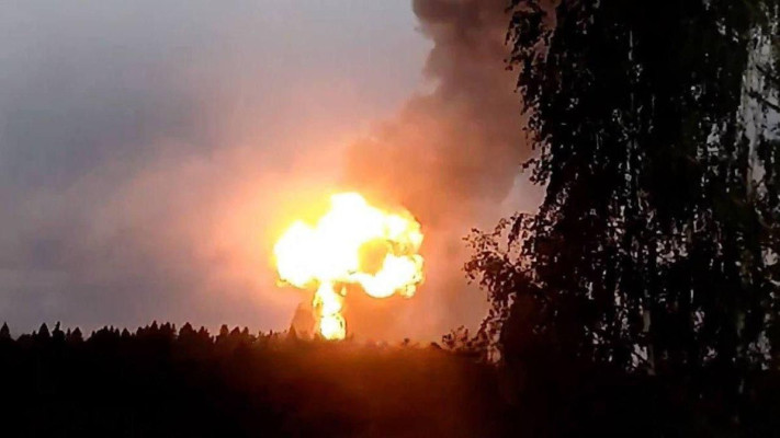 אוקראינה תקפה באמצעות רחפנים מתחם דלקים ברוסיה 