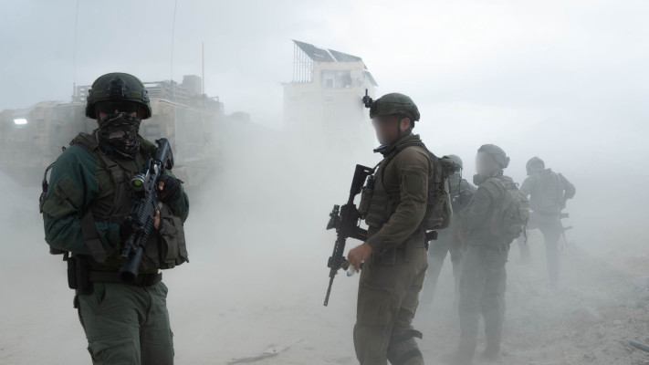 לוחמי צה''ל בעזה