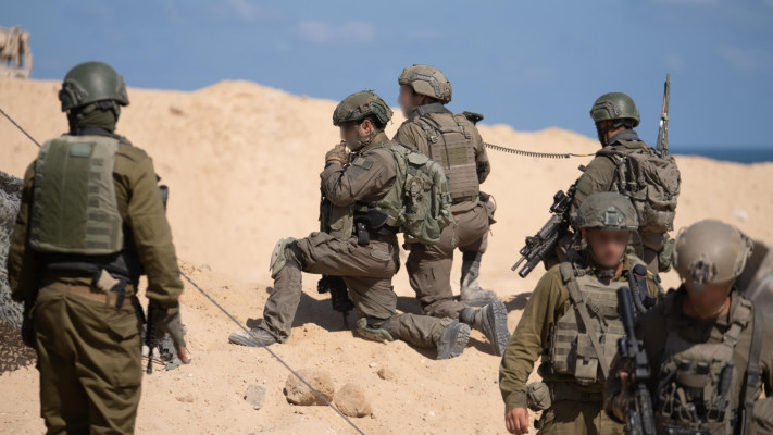 כוחות צה''ל בעזה (צילום: דובר צה''ל)