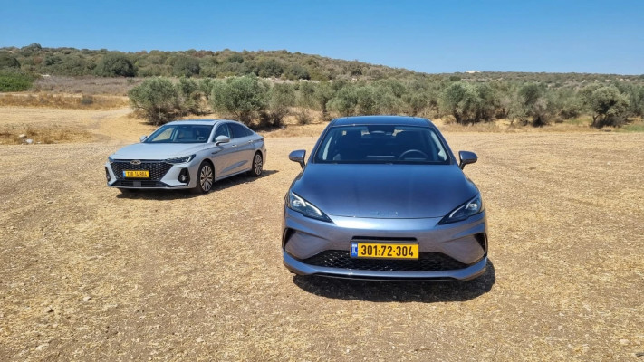 דרבי סיני חשמלי - צ'רי אריזו 8 מול BYD סיל 5  