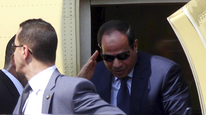 בשב\'\'כ מעדיפים את מצרים. נשיא מצרים עבד אל פתאח א-סיסי