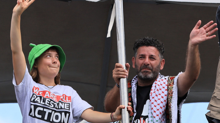 גרטה טונברג על ה''משט ההומניטרי'' לעזה