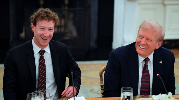 דונלד טראמפ, מארק צוקרברג בבית הלבן