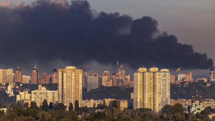 מתקפה רוסית על קייב