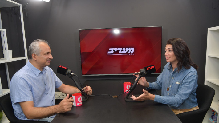 מימין: ראוון עוסמאן וד''ר אדי כהן