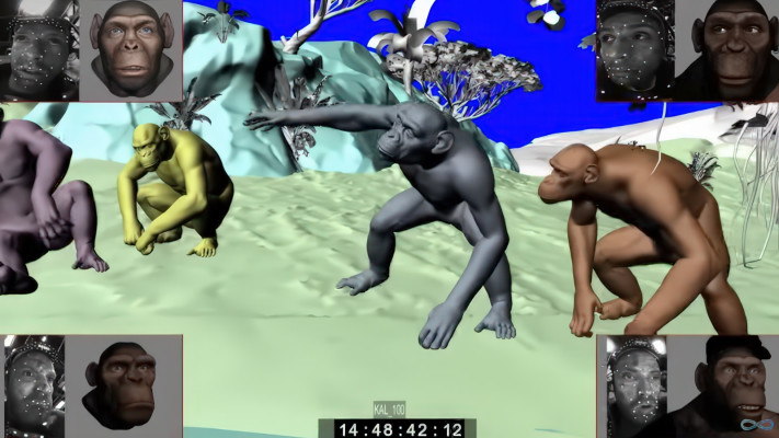 תהליך עשיית הקליפ של קולדפליי (צילום: יוטיוב)