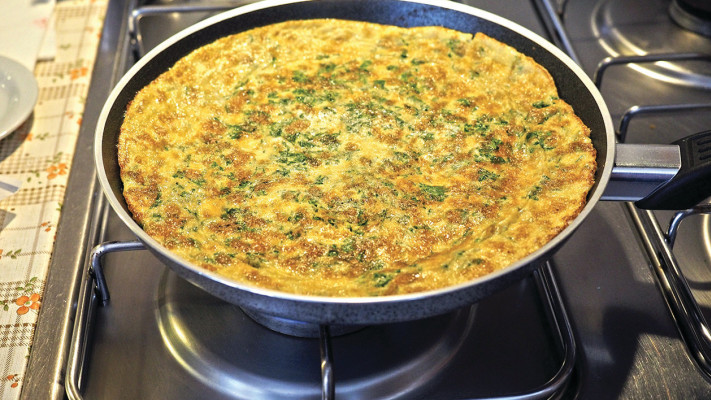 חביתה במחבת 