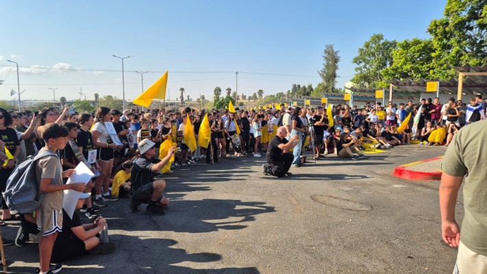 התלמידים של מועצה אזורית אשכול בקריאה לשחרור החטופים
