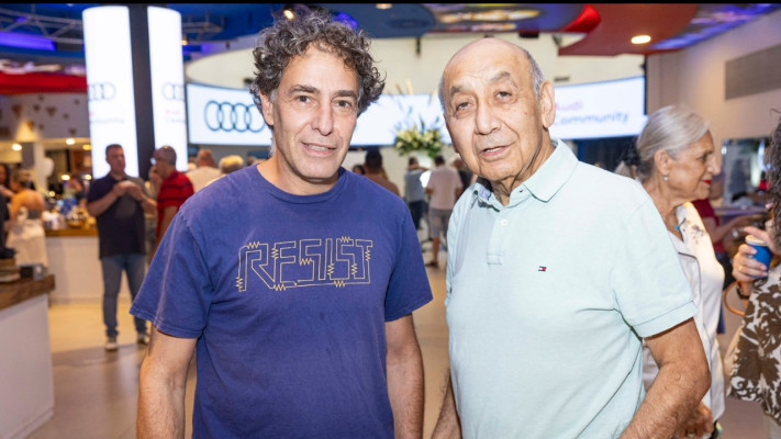 יצחק סוארי ויובל אבנשטיין (צילום: לנס הפקות)