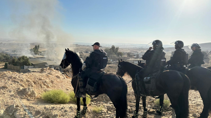 הריסת בתים בפזורה ליד שגב שלום