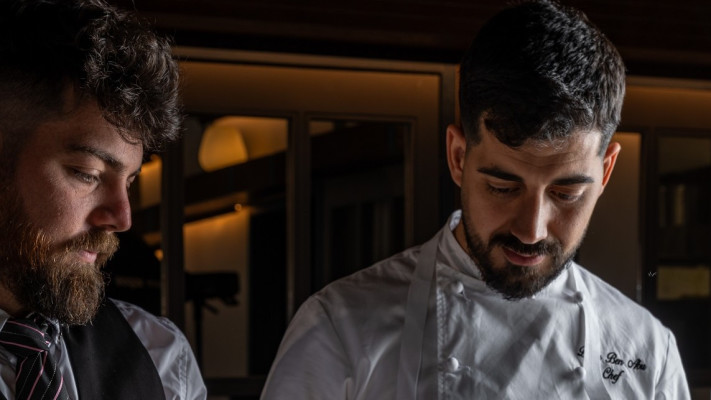 השף דודו בן אבו והמיקסולוג גבי גרשטור