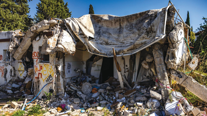 הרס בכפר עזה 