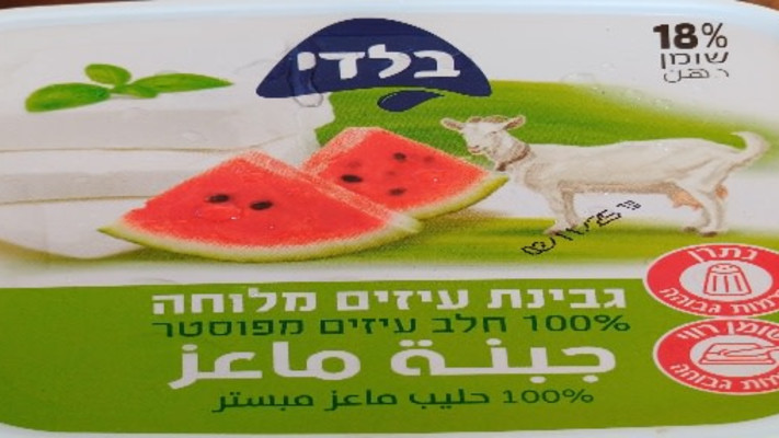 גבינת עיזים מלוחה, מחלבת בלאדי (צילום: יחצ)