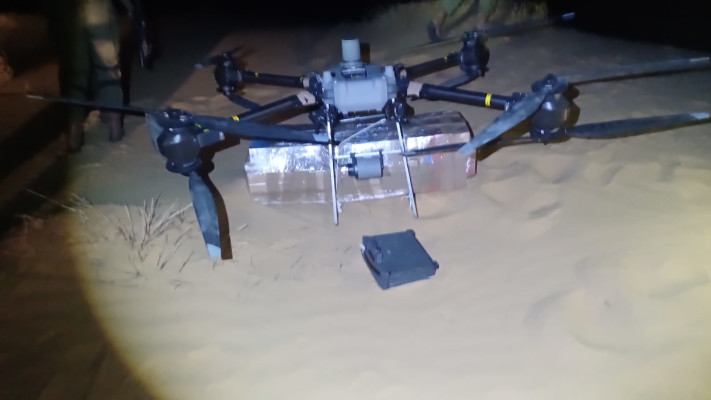 רחפן ששוגר ממצרים