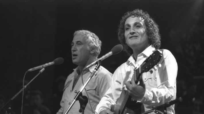 בני אמדורסקי וישראל גוריון. צמד הדודאים.