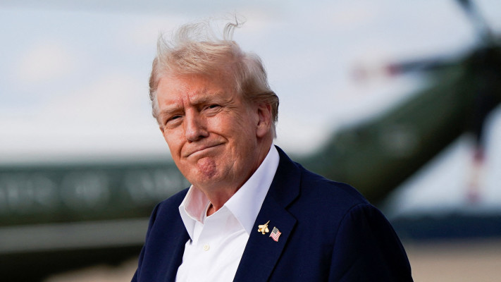 נשיא ארה''ב דונלד טראמפ 