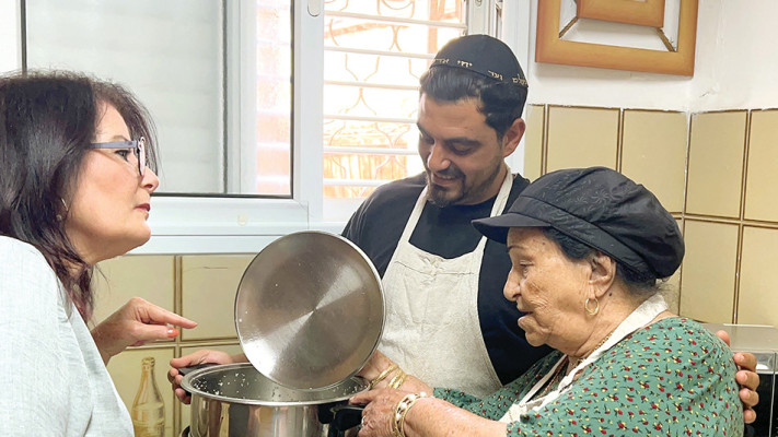 השף עמית זיתון, סבתו ופסקל פרץ-רובין