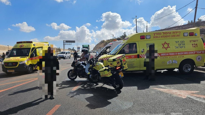 זירת הפיגוע בגוש עציון