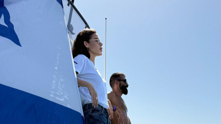 מסעב חסן יוסף - ''בן החמאס'', ונטלי דדון (צילום: יחצ)