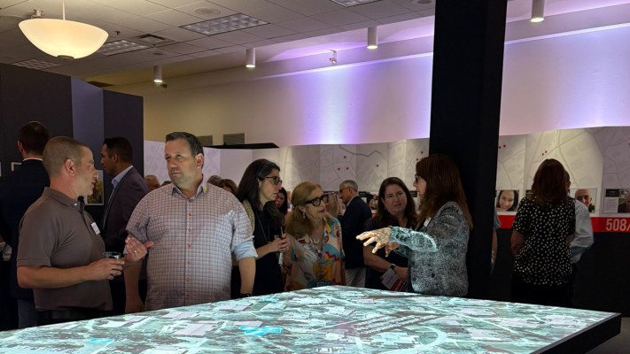 התצוגה בנמל תל אביב