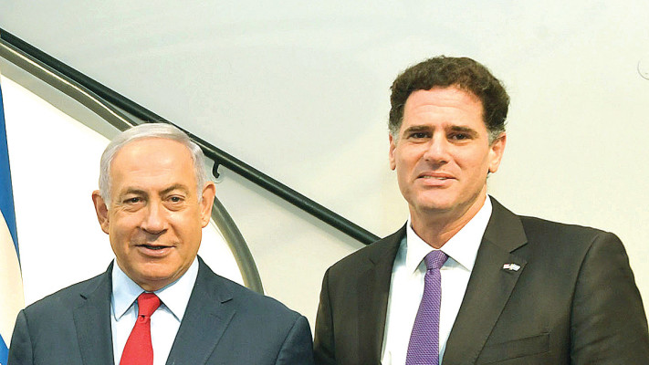 רון דרמר ובנימין נתניהו במעון ראש הממשלה