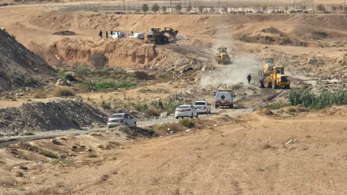 פעולות האכיפה כנגד מערכת הכבישים הבלתי חוקית בפזורה הבדואית