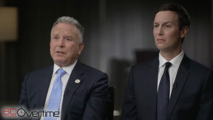 ג'ארד קושנר, סטיב ויטקוף בתוכנית ''60 דקות''