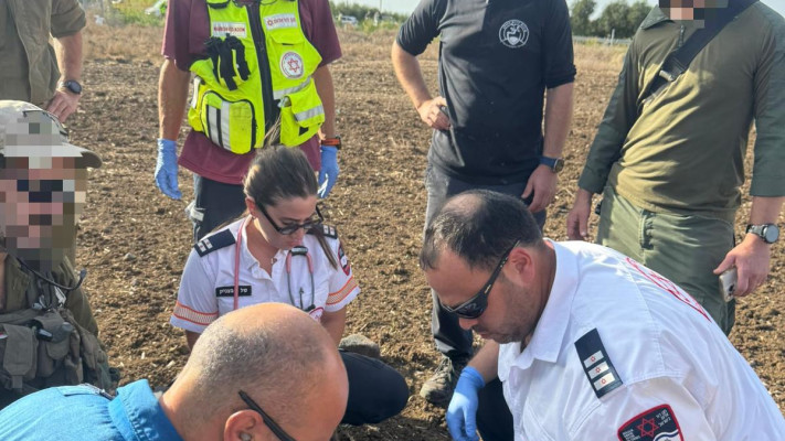 תאונת דרכים בין טרקטור למשאית בכביש 98