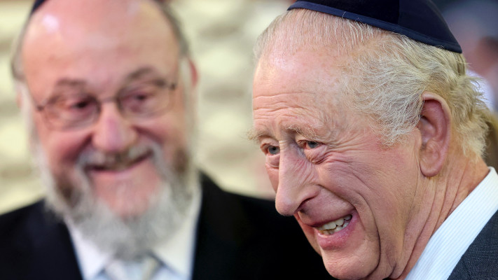 המלך צ'ארלס (צילום: CHRIS JACKSON/POOL/AFP via Getty Images)