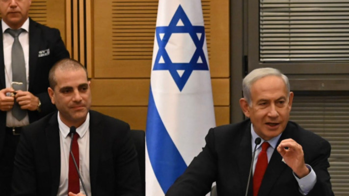 בנימין נתניהו ואופיר כץ 