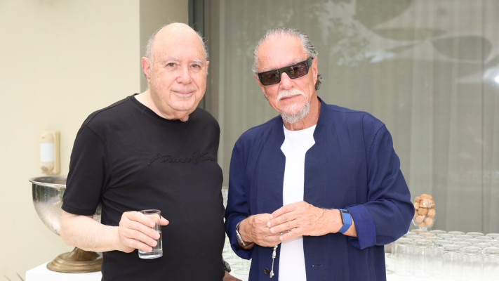 אייל עופר ופיני רובין (צילום: רפי דלויה)