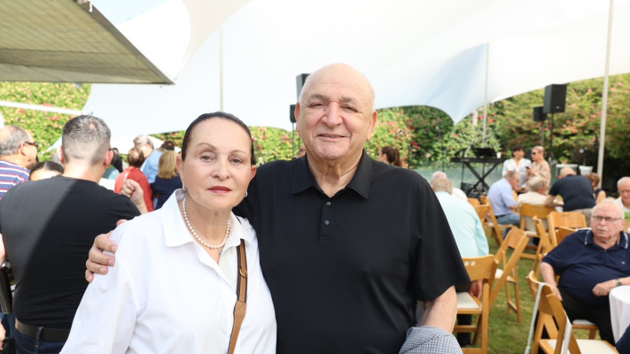 יצחק וחיה תשובה (צילום: רפי דלויה)