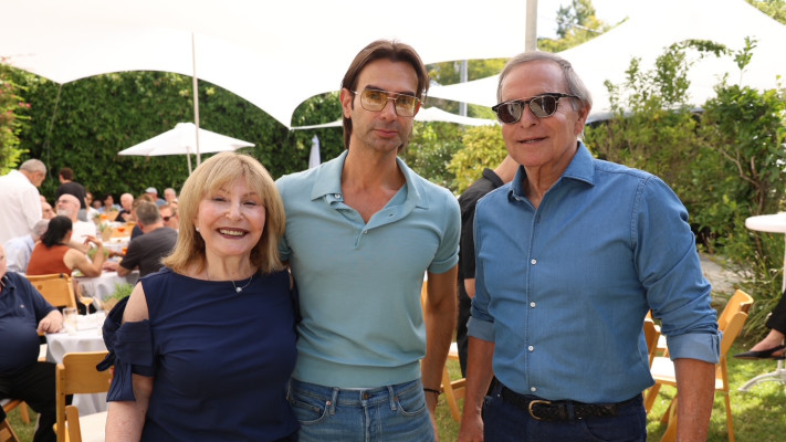 אמנון דיק, עידן וולס וציפי רובין (צילום: רפי דלויה)