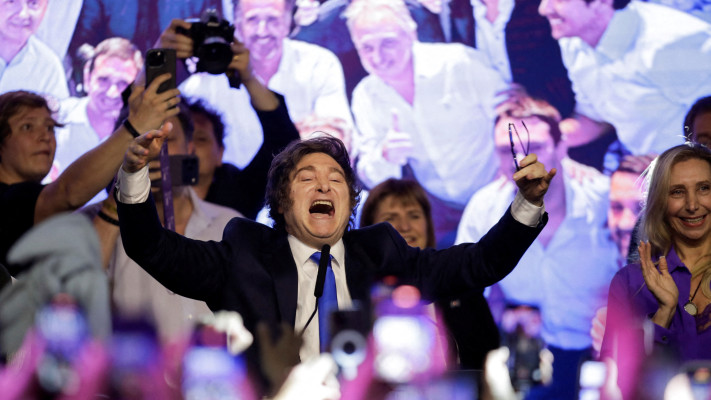 חאבייר מיליי בניצחון בבחירות האמצע בארגנטינה